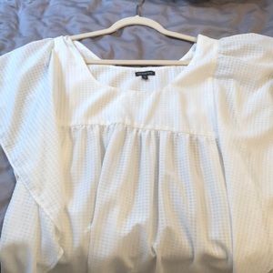 White WhoWhatWear blouse